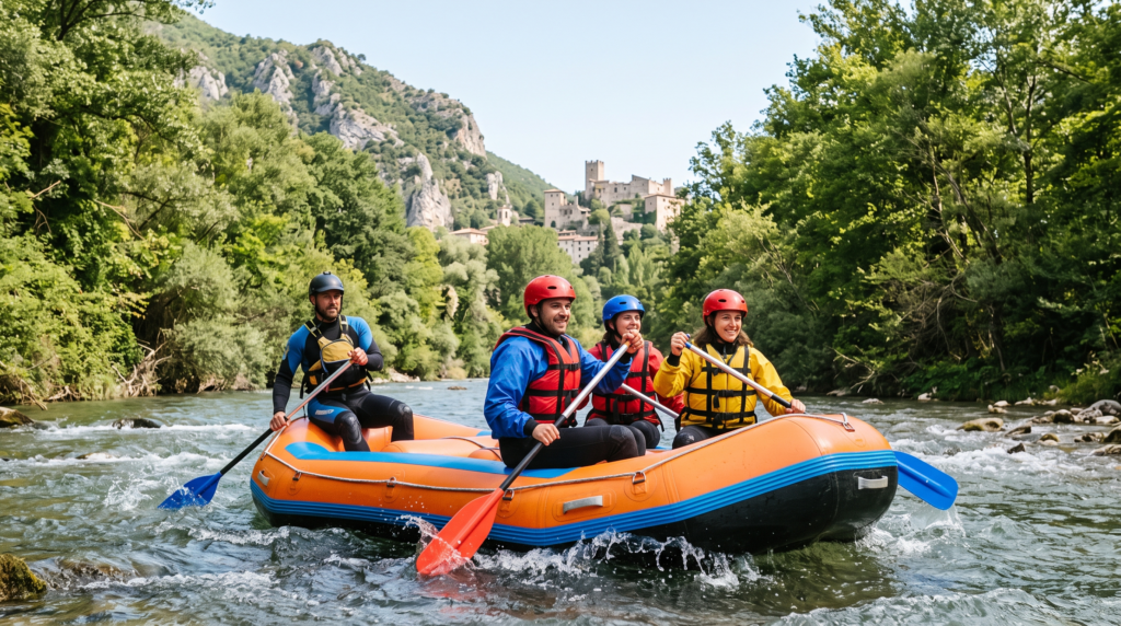 rafting